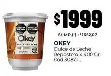 Diarco Okey - dulce de leche repostero x 400 gr. cód:30871 oferta