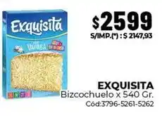 Diarco Exquisita - bizcochuelo x 540 gr. cód:3796-5261-5262 oferta