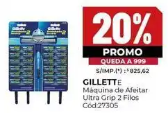 Diarco Gillette - máquina de afeitar ultra grip 2 filos cód:27305 oferta