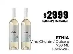 Diarco Etnia - vino chenin / dulce x 750 ml. cód:45491 oferta