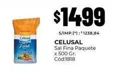 Diarco Celusal - sal fina paquete x 500 gr. cód:1818 oferta