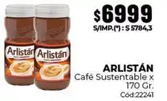 Diarco Arlistán - café sostenible x 170 gr oferta