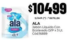 Diarco Ala - jabón líquido con ecolavado d/p x 3 lt. cód:16889 oferta