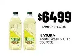 Diarco Natura - aceite girasol x 1,5 lt. cód:10133 oferta