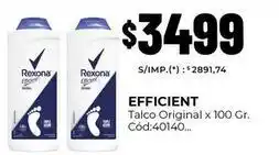 Diarco Rexona - talco original x 100 gr. cód:40140 oferta