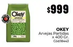 Diarco Okey - arvejas secas partidas oferta
