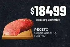 Diarco Peceto congelado x kg. cód:17651 oferta