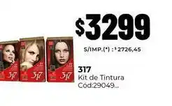 Diarco 317 - kit de tintura cód:29049 oferta