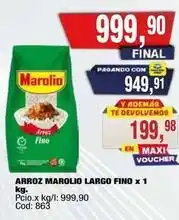 Maxiconsumo Marolio - arroz largo fino oferta