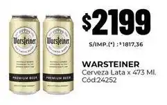 Diarco Warsteiner - cerveza lata x 473 ml. cód:24252 oferta