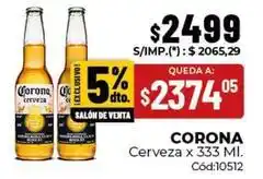 Diarco Corona - cerveza x 333 ml. cód:10512 oferta