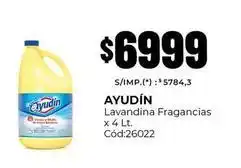 Diarco Lavandina fragancias x 4 lt. cód:26022 oferta