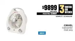 Diarco Crivel - caloventor cód: 85132 oferta
