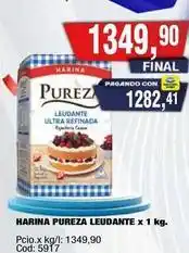 Maxiconsumo Pureza - harina leudante ultra refinada oferta