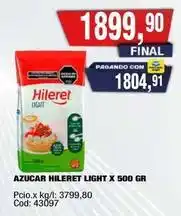 Maxiconsumo Hileret - azucar light x 500 gr oferta