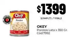 Diarco Okey - porotos lata x 350 gr. cód:7992 oferta