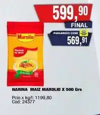 Maxiconsumo Marolio - harina maiz oferta