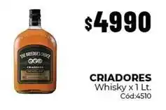 Diarco Criadores - criadores whisky x 1 lt. cód:4510 oferta