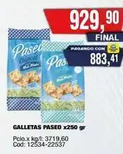 Maxiconsumo Paseo - galletas paseo x250 gr oferta