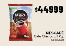 Diarco Nescafé - café clásico x 1 kg oferta