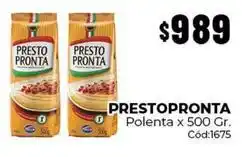 Diarco Presto pronta - polenta x 500 gr. cód:1675 oferta