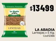 Diarco La abadia - lentejas oferta