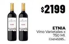 Diarco Etnia - vino varietales x 750 ml. cód:45285 oferta