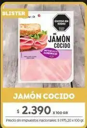 Jumbo Jamón cocido oferta