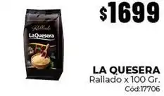 Diarco La quesera - rallado x 100 gr. cód:17706 oferta