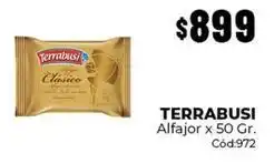 Diarco Terrabusi - alfajor x 50 gr. cód:972 oferta
