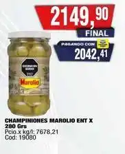 Maxiconsumo Marolio - champiniones ent oferta