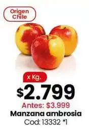 Coto Origen - manzana ambrosia cod: 13332 oferta
