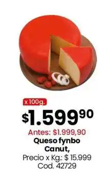 Coto Queso fynbo canut oferta