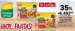 Coto Granja del sol - relleno para fajitas cong. vegetales y pollo oferta