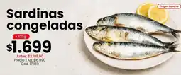 Coto Sardinas congeladas oferta