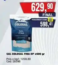 Maxiconsumo Colosal - sal colosal fina dp x500 gr oferta
