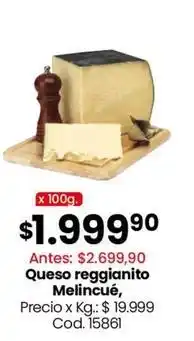 Coto Queso reggianito oferta