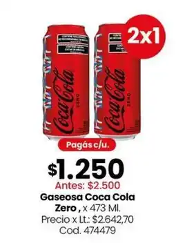 Coto Coca cola - gaseosa coca cola zero oferta