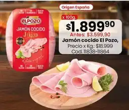 Coto Pozo - jamón cocido jugo oferta