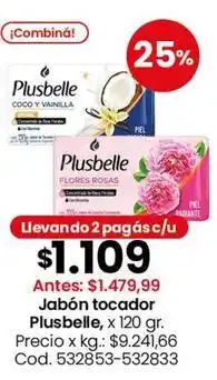 Coto Plusbelle - jabón tocador oferta