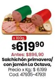 Coto Salchichón primavera/ con jamón oferta