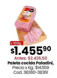 Coto Paladini - paleta cocida oferta