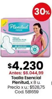 Coto Plenitud - toalla esencial plus oferta
