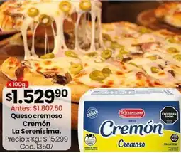 Coto Queso cremoso oferta