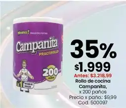 Coto Campanita - rollo de cocina oferta