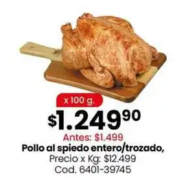 Coto Pollo al spiedo entero/trozado, cod. 6401-39745 oferta