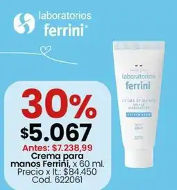 Coto Crema para manos oferta