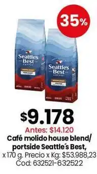 Coto Best - café molido house blend/portside oferta