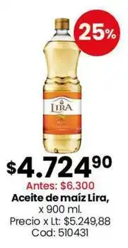 Coto Lira - aceite de ma7z oferta