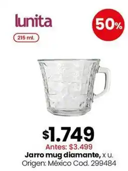 Coto Origen - jarro mug diamante oferta